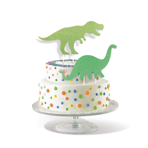 Bulk Dinosaur Cake Toppers (Case of 24) by Beistle