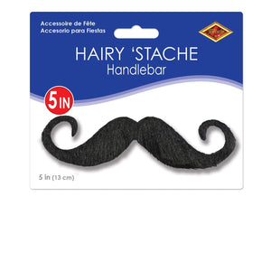 Bulk Handlebar Hairy 'stache (Case of 12) by Beistle