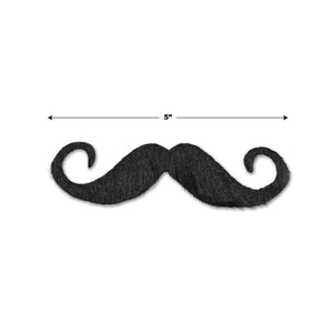 Bulk Handlebar Hairy 'stache (Case of 12) by Beistle