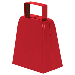 Party Cowbells - red - Bulk/12 Cowbells