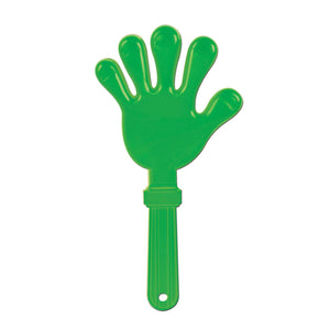 Giant Hand Party Clapper - green - Bulk/12 Clappers