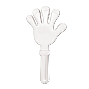 Giant Hand Party Clapper - white - Bulk/12 Clappers