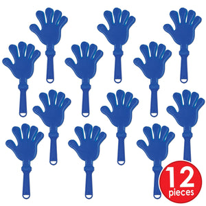 Bulk Party Hand Clapper blue (Case of 12) by Beistle