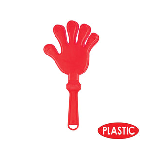 Party Noisemakers - Hand Clapper - red