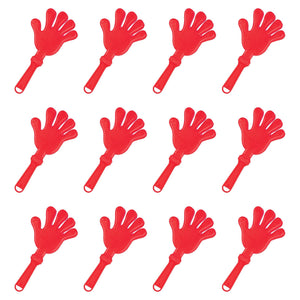 Party Noisemakers - Hand Clapper - red