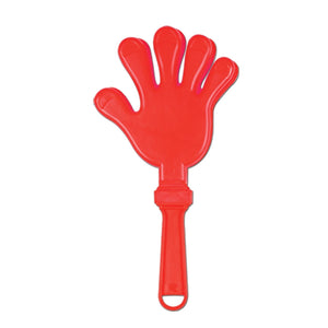 Hand Party Clapper - red - Bulk/12 Clappers