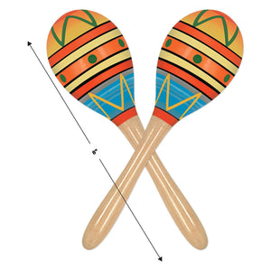 Party Supplies - Cinco de Mayo Party Fiesta Fun Party Maracas (Case of 24)