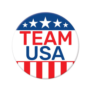 Bulk Team USA Party Buttons (Case of 60) by Beistle