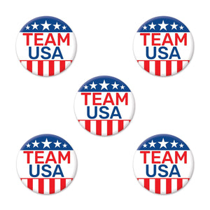 Team USA Party Buttons - Bulk/60 Buttons