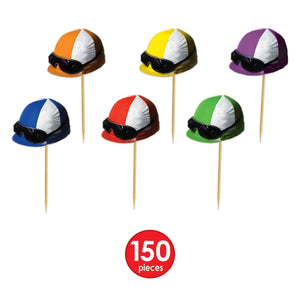 Bulk Jockey Helmet Picks (Case of 600) by Beistle