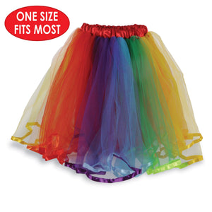 Bulk Rainbow Tutu (Case of 6) by Beistle