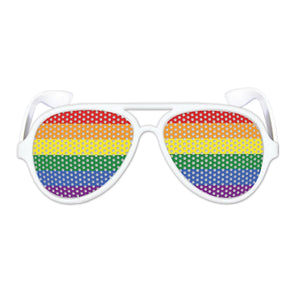 Rainbow Pinhole Glasses - Bulk 6 Pack