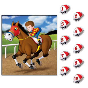 Bulk Horse Racing Party Games (Case of 48) by Beistle