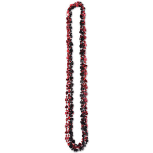 Casino Party Bead Necklaces - Bulk 72 Pack