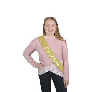 Bulk Sweet Sixteen Glittered Sash (Case of 6) by Beistle