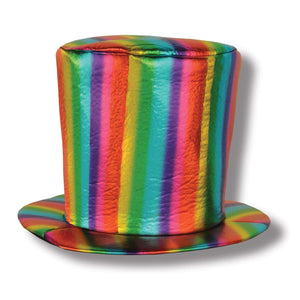 Fabric Rainbow Hat - Bulk 6 Pack