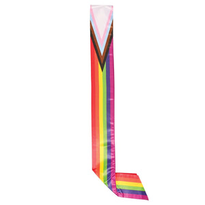 Bulk Pride Flag Satin Sash (6 Pkgs Per Case) by Beistle