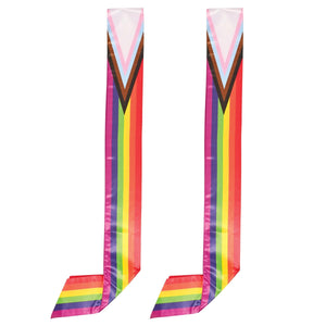 Bulk Pride Flag Satin Sash (6 Pkgs Per Case) by Beistle