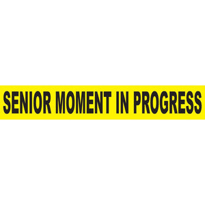 Bulk Senior Moment In Progress'' Party Tape (Case of 12) by Beistle