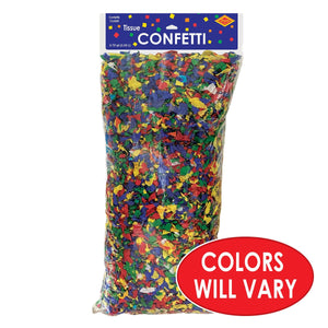 Bulk Tissue Confetti (Case of 50) by Beistle