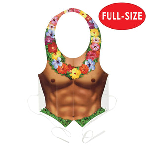 Luau Party Supplies: Packaged Plastic Hula Hunk Vest