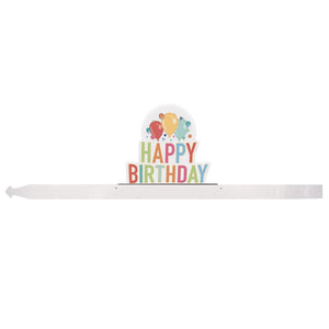 Happy Birthday Party Headband - Bulk 12 Pack