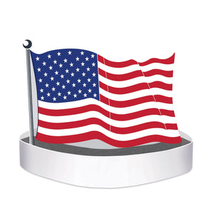 American Flag Headband - Bulk 12 Pack