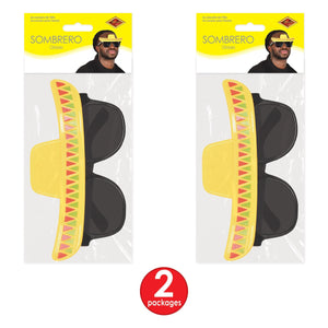 Bulk Sombrero Glasses (6 Pkgs Per Case) by Beistle