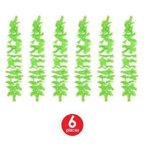 Bulk Green Hawaiian Lei (12 Per Case) by Beistle