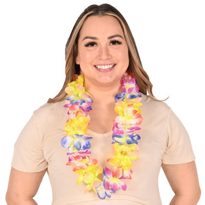 Bulk Sunrise Hawaiian Lei (12 Pkgs Per Case) by Beistle