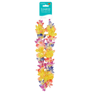 Bulk Sunrise Hawaiian Lei (12 Pkgs Per Case) by Beistle