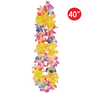 Bulk Sunrise Hawaiian Lei (12 Pkgs Per Case) by Beistle