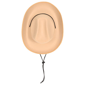 Bulk Tan Felt Cowboy Hat (6 Per Case) by Beistle