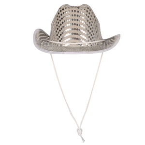 Sequined Cowboy Hat - Bulk 6 Pack