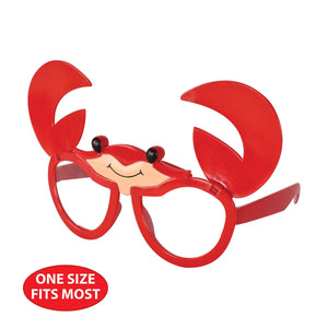 Beistle Crab Glasses - Luau Novelty Crab Glasses