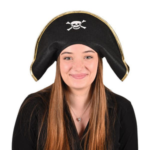 Beistle Bulk Felt Pirate Hat - 6 Pack