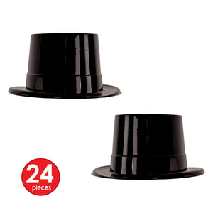 Party Accessories - Black Plastic Topper