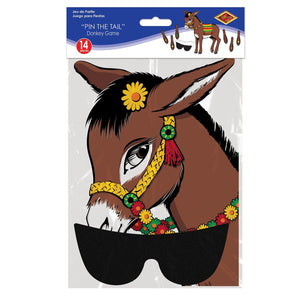 Bulk Birthday Party Donkey Game (Case of 24) by Beistle