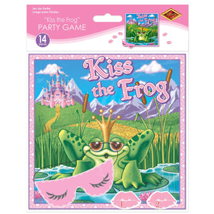 Bulk Birthday Party Kiss The Frog Party Game (Case of 24) by Beistle