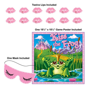 Bulk Birthday Party Kiss The Frog Party Game (Case of 24) by Beistle