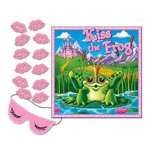 Kiss The Frog Party Game - Bulk 24 Pack