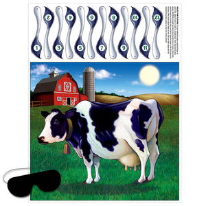 Pin The Tail On The Cow Game