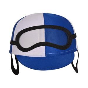 Jockey Costume Helmet blue - Bulk/6 Helmets