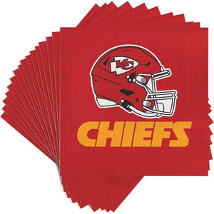 Kansas City Chiefs Napkins, 16 ct