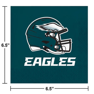 Bulk Pack of 32 Philadelphia Eagles Napkins