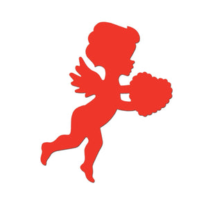 13 Inch- Valentine's Day Printed Cupid Cutout - Bulk 36 Pack