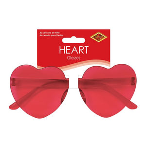 Beistle Bulk Heart Glasses - 12 Pack