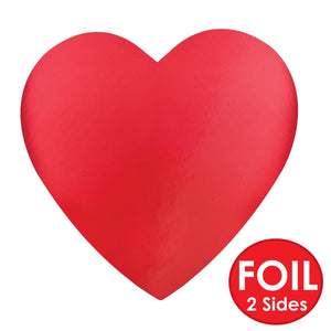 Valentines Day Party Supplies - Foil Heart Cutout