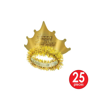 Beistle Golden New Year Assortment for 50