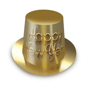 Golden New Year Hi-Hat - Bulk 25 Pack